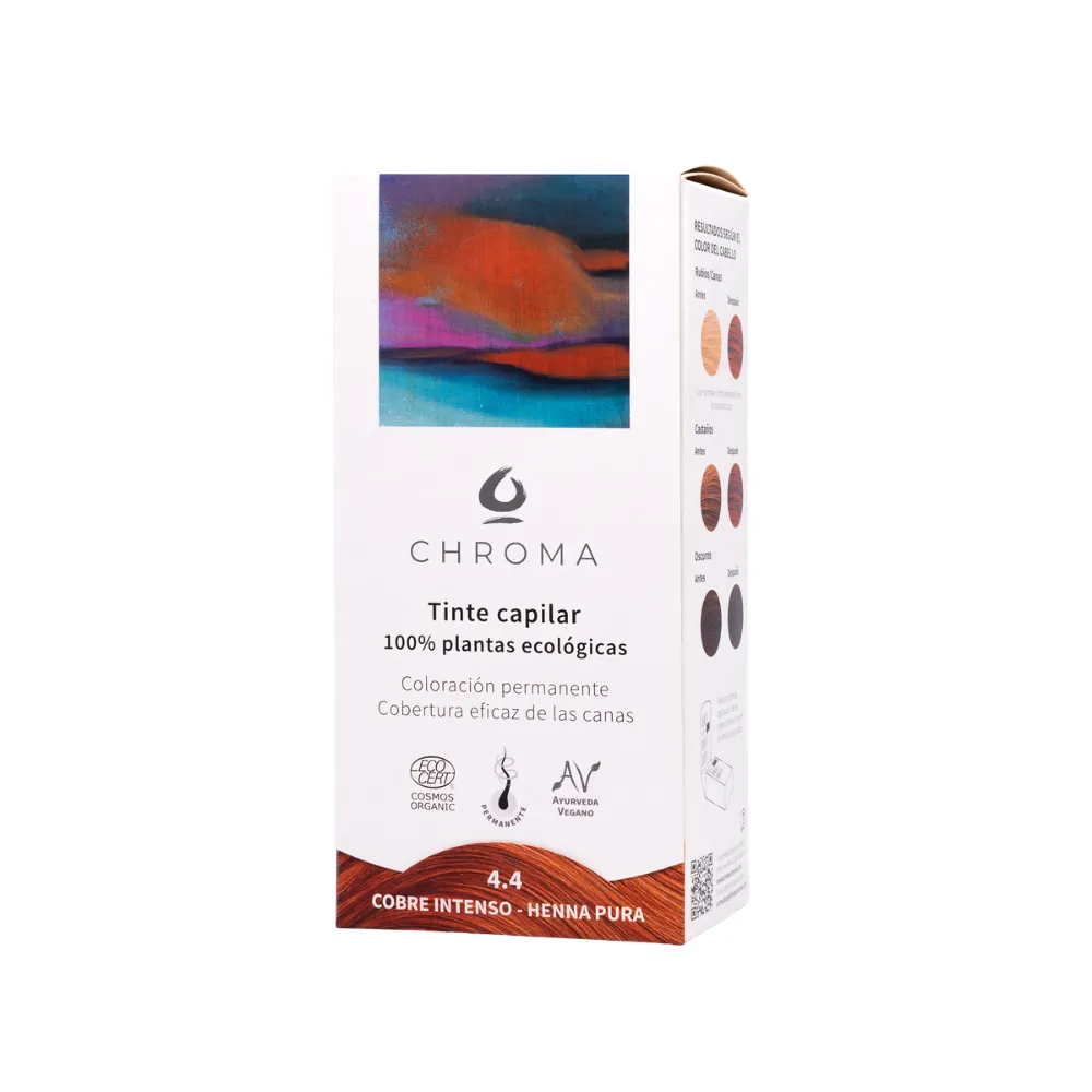 Chroma Tinte Natural 4.4 Cobre Intenso 100g